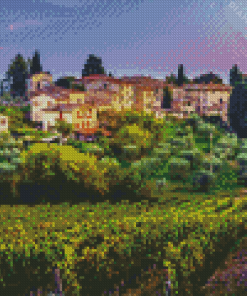 Castellina In Chianti Diamond Painting