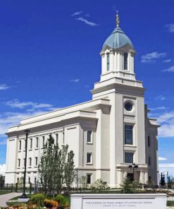 Cedar Temple Utah Diamond Painting