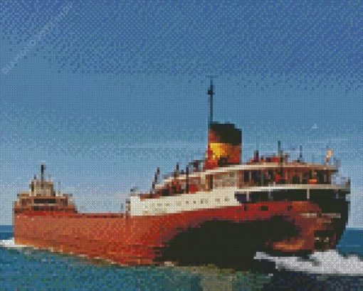 Edmund Fitzgerald Diamond Painting