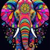 Elephant Mandala Diamond Painting