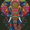 Elephant Mandala Diamond Painting