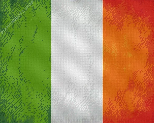 Flag Of Ireland Diamond Painting