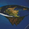 Flat Earth Diamond Painting