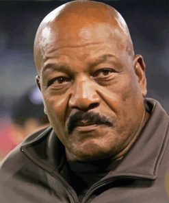 Footballer Jim Brown Diamond Painting