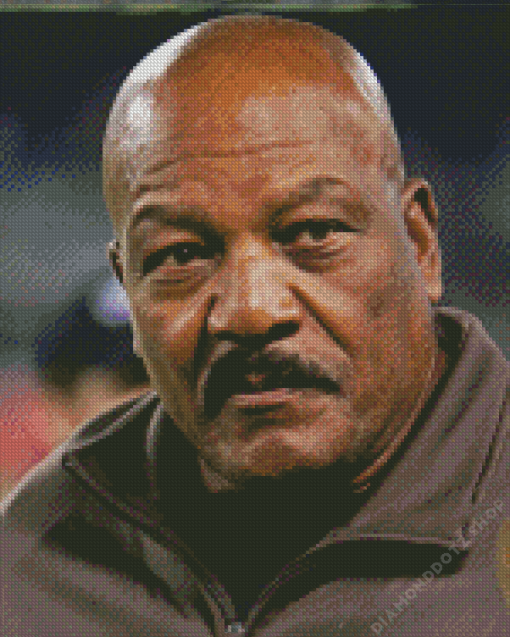 Footballer Jim Brown Diamond Painting