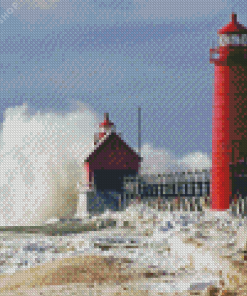 Grand Haven Lighthouse Diamond Painting