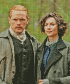 Jamie And Claire Diamond Painting