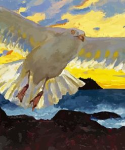 Jamie Wyeth White Bird Diamond Painting