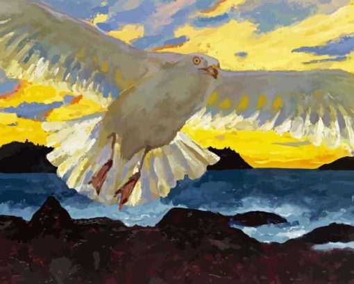 Jamie Wyeth White Bird Diamond Painting