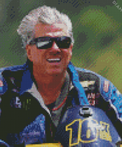 John Force Racing Driver Diamond Painting