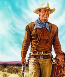 John Wayne Hondo Diamond Painting