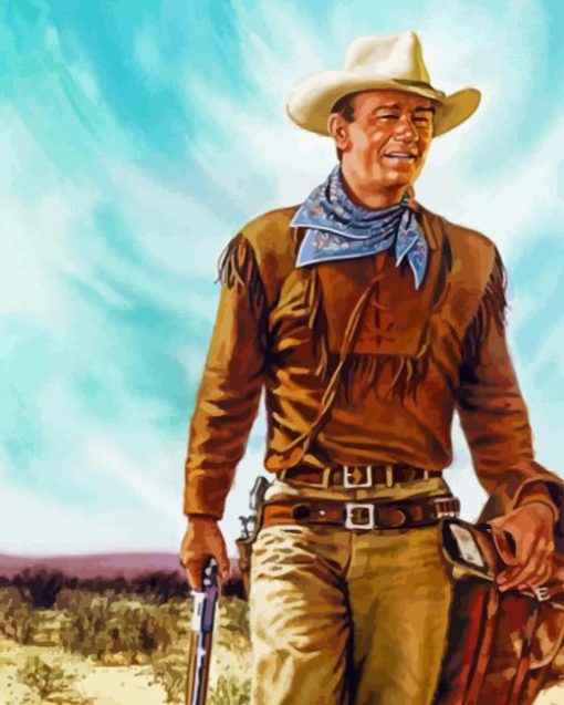 John Wayne Hondo Diamond Painting