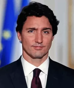 Prime Minister Justin Trudeau Diamond Painting