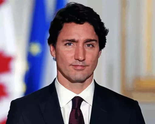 Prime Minister Justin Trudeau Diamond Painting