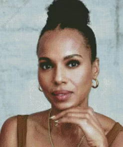 Kerry Washington Diamond Painting