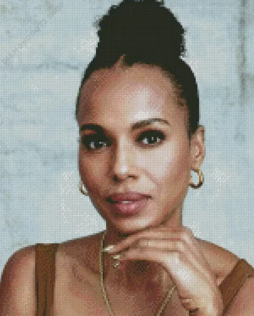 Kerry Washington Diamond Painting