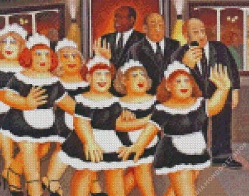 Ladies By Beryl Cook Diamond Painting