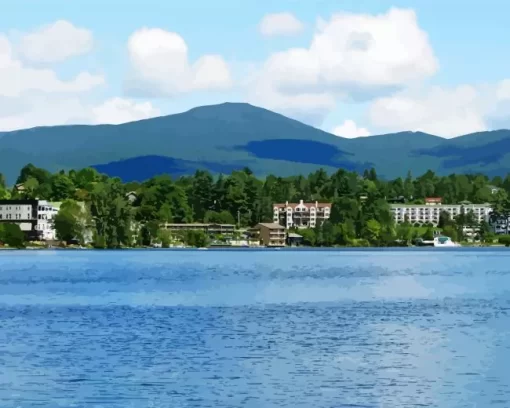 Lake Placid Diamond Painting