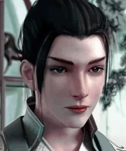 Liu Qingge Character Diamond Painting