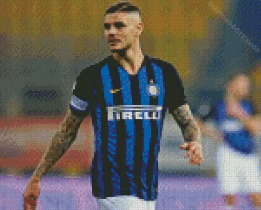 Mauro Icardi Diamond Painting