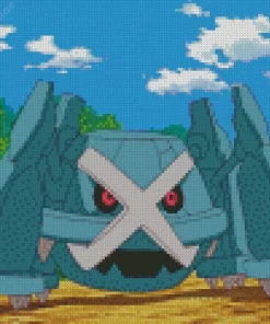 Metagross Diamond Painting