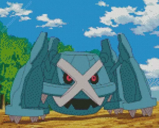 Metagross Diamond Painting