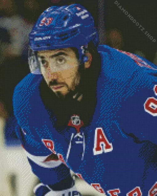 Mika Zibanejad Diamond Painting