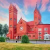 Minsk Church Of Saints Simon And Helena Diamond Painting