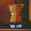 Moka Pot Diamond Painting