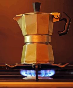 Moka Pot Diamond Painting