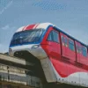 Monorail Train Diamond Painting