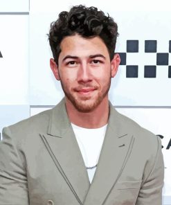 Nick Jonas Diamond Painting