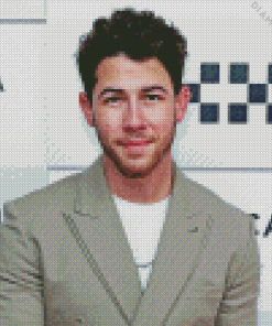 Nick Jonas Diamond Painting