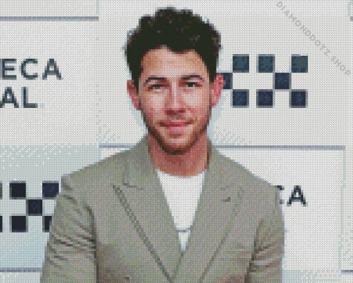 Nick Jonas Diamond Painting