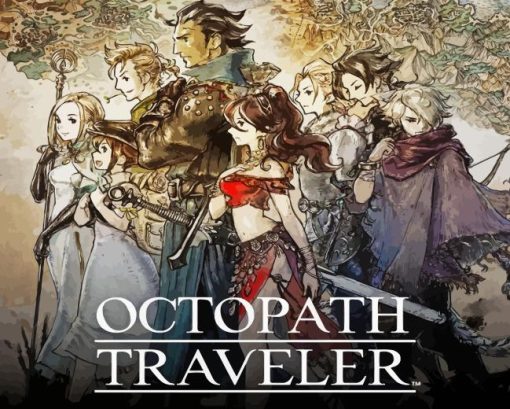 Octopath Travelers Diamond Painting