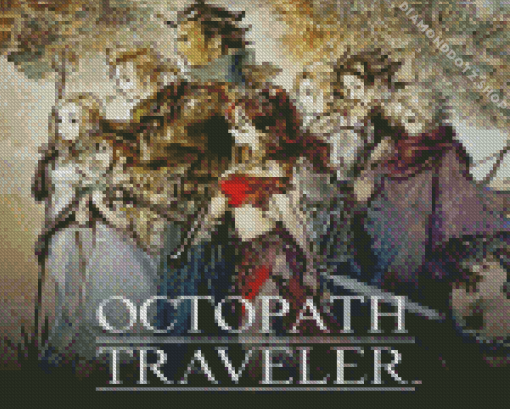 Octopath Travelers Diamond Painting