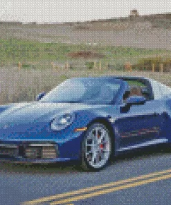 Porsche Targa Diamond Painting