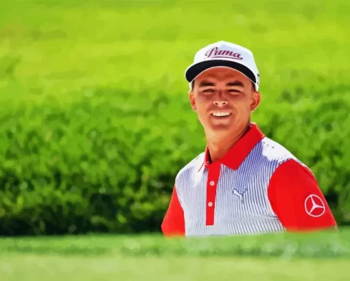 Rickie Fowler Diamond Painting