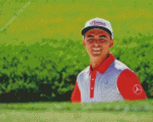 Rickie Fowler Diamond Painting