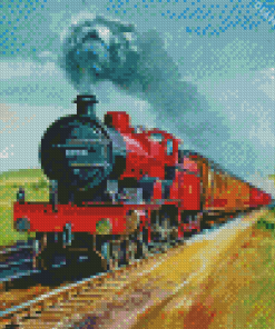 Scotland Train Diamond Painting