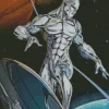 Silver Surfer Diamond Painting