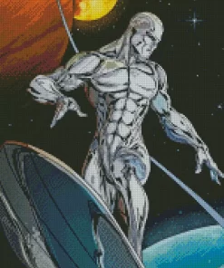 Silver Surfer Diamond Painting