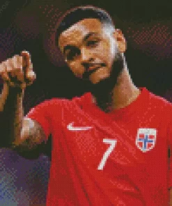 The Footballer Joshua King Diamond Painting