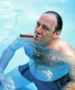 Tony Soprano Diamond Painting