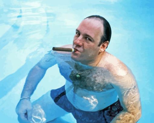 Tony Soprano Diamond Painting