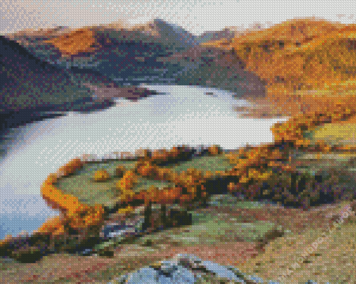 Ullswater Landscape Diamond Painting