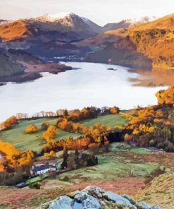 Ullswater Landscape Diamond Painting