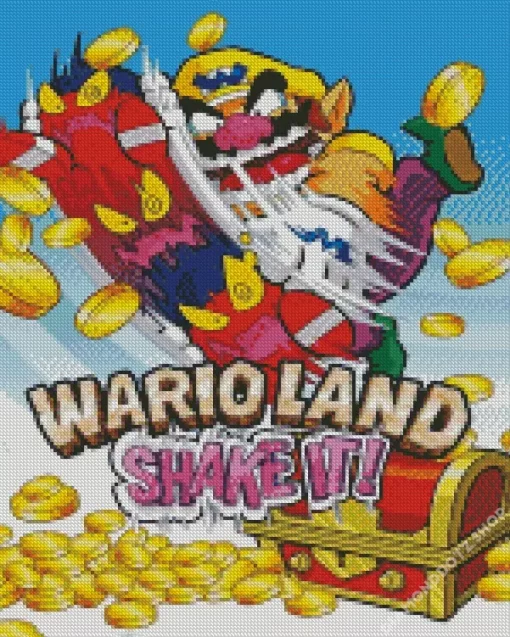 Wario Land Diamond Painting