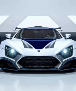 White Zenvo TSR Diamond Painting