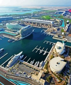 Yas Marina Diamond Painting